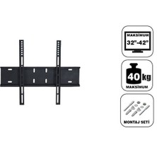 Teif 32''-42'' Sabit A Plus Duvar Askı Aparatı