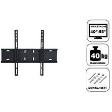 Teif 40''-55'' Sabit A Plus Duvar Askı Aparatı