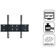 Teif 42''-50'' Sabit A Plus Duvar Askı Aparatı