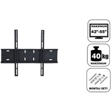Teif 42''-55'' Sabit A Plus Duvar Askı Aparatı