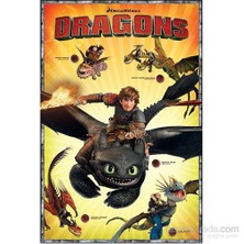 Maxi Poster Dragons Characters