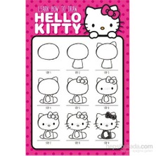 Maxi Poster Hello Kitty How To Draw