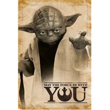 Pyramid International Maxi Poster Star Wars Yoda May The Force Be With You