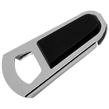 Fackelmann 49971 Metal Şişe Açma ve Şişe Ağzı Silikon Kapatma Kullanışlı 8 cm