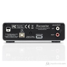 Focusrite iTrack Solo İpad için Enstruman ve Mikrofon Preamplı Ses Kartı