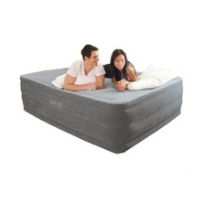 Intex Elektrik Comfort Plus Yüksek Yatak (152x203x56cm) - 64418