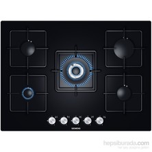 Siemens EP716QB11E 5 Gözü Gazlı Cam Ocak