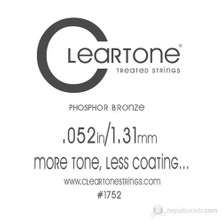 Cleartone Acoustic Phos-Bronze (.052) Emp Akustik Gitar Teli