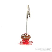 Kancaev Not/Resim Tutucu, Çilekli Cupcake, Kırmızı(2 ADET)