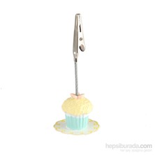 Kancaev "Zarif Cupcake'ler" Not/Resim Tutucu, Mavi(2 ADET)