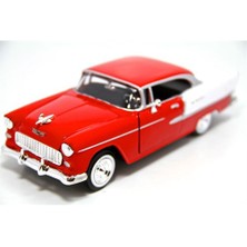 Motormax 1955 Chevy Bel Air -Kırmızı 1:24 Model Araba