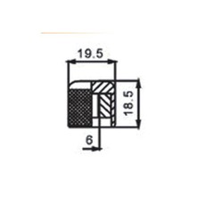 Dr Parts Mnb2Gd Dome (Yuvarlak) Kontrol Düğmesi Altın Sarısı