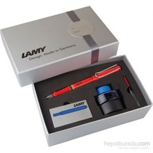 Lamy D.Kalem Safari Mür+Kartuş+Pis.Kırmızı 16Ds-M