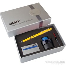 Lamy D.Kalem Safari Mür+Kartuş+Pis.Sarı 18Ds-M