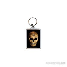 Alchemy Omega Skull PK5365 Akrilik Anahtarlık
