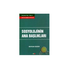 Sosyolojinin Ana Başlıkları