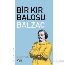 Bir Kır Balosu-Honore De Balzac
