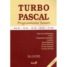 Beta Yayınevi Turbo Pascal İle Programlama Sanatı (4.0-5.0-5.5-6.0-7.0)