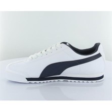 Puma Beyaz Unisex Ayakkabısı 35357212 Roma Basic