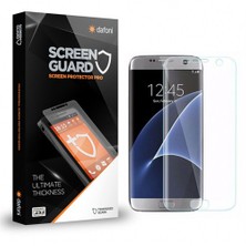 Dafoni Samsung Galaxy S7 Edge Curve Tempered Glass Premium Şeffaf Full Cam Ekran Koruyucu
