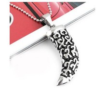Betico Fashion Gümüş Diş Kolye