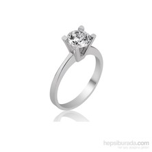 Olivin Accessories Gümüş Tektaş Yüzük 605564