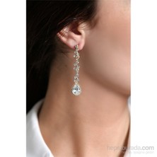 Olivin Accesories Taşlı Salkım Küpe 447086