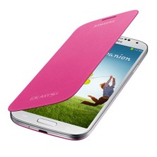 Samsung i9500 Galaxy S4 Kapaklı Kılıf Pembe EF-FI950BPEGWW