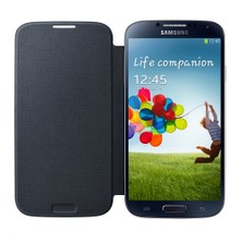 Samsung i9500 Galaxy S4 Kapaklı Kılıf Siyah EF-FI950BBEGWW