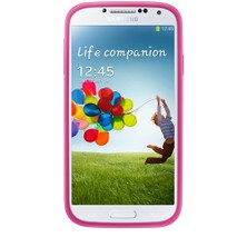 Samsung Galaxy S4 i9500 Arka Kapak (Darbe Emici) Pembe EF-PI950BPEGWW