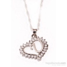 KENPAZAR Olivin Accesories U Harfi Gümüş Kolye 432372