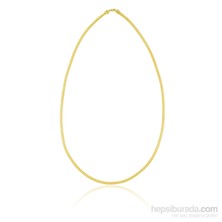 KENPAZAR Bayan Lili Gümüş Zirkon Taşlı Sarı File Kolye