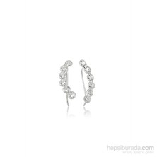 KENPAZAR Olivin Accesories Gümüş Sırataş Earcuff 432111
