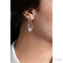 Olivin Accesories Sonsuzluk Figürlü Küpe 446841
