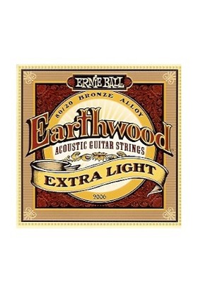 Ernie Ball 2006 Extra Light 10-50 Akustik Gitar Teli