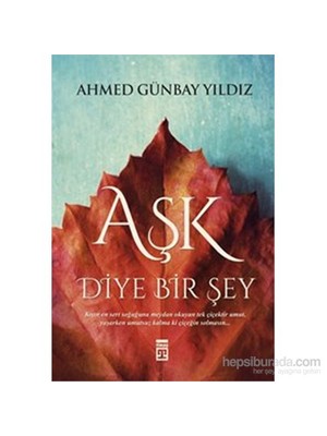 Aşk Diye Bir Şey - Ahmed Günbay Yıldız