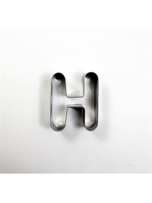 Toptansüs Alfabe Harfleri Kurabiye Kalıpları H Harfi Kurabiye Kalıbı