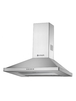 Eminçelik Ec-Ch 1420 X60 Piramit Paslanmaz Inox Davlumbaz