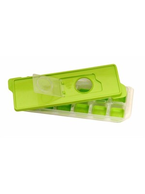 Atadan 12 Li Bas-Parmak Silikon Buz Kalıbı Saklama Kablı-Yeşil