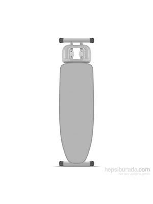 Prado Yanmaz Ütü Masası Bezi Gri Pamuk Polyester Karışımı 130x52 cm Isıya Dayanıklı