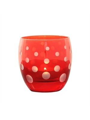 Arte Home Bubble Kırmızı Mumluk