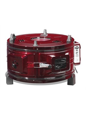 Şamdan 1000-T Lüks Yuvarlak Döner Fırın 42 lt Metal Gövde, Termostatlı, A+++ Enerji Sınıfı ve Çok Fonksiyonlu Pişirme Özellikleri