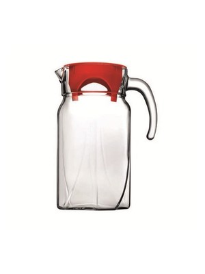 Paşabahçe Luna Sürahi  Kırmızı Kapaklı