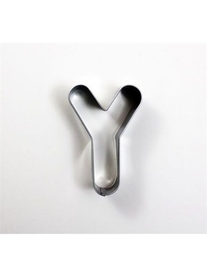 Toptansüs Alfabe Harfleri Kurabiye Kalıpları Y Harfi Kurabiye Kalıbı