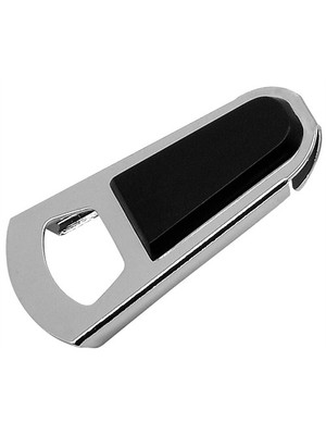 Fackelmann 49971 Metal Şişe Açma ve Şişe Ağzı Silikon Kapatma Kullanışlı 8 cm