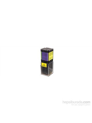 Adel Blackline Noble Silgili Kurşun Kalem 72li