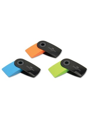 Faber-Castell Sleeve Mini Neon Siyah Silgi 24'lü (5130182470)