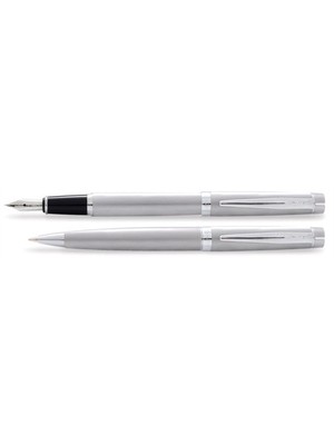 Scrikss Dolmakalem+Tükenmez 38 Mat Krom Set