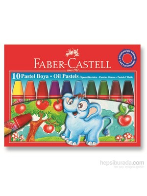 Faber-Castell Karton Kutu  Pastel Boya, 10 Renk (5282125310)