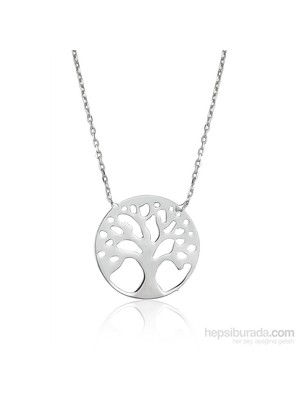 KENPAZAR Olivin Accesories Gümüş Hayat Ağacı Kolye 432694